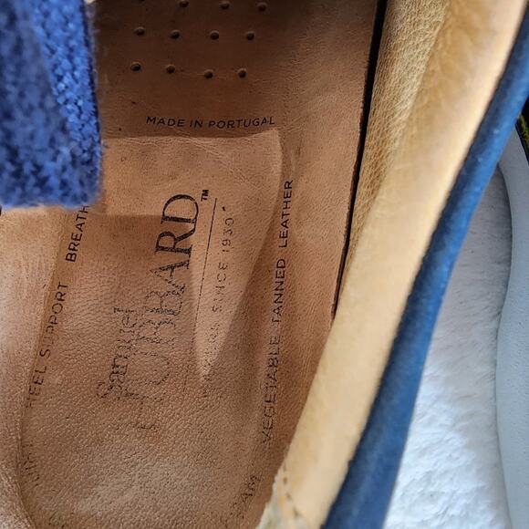 Samuel Hubbard UnSneaker Men 9 Wide Navy Blue Nubuck Comfort Loafer M1100 016 - Picture 7 of 11